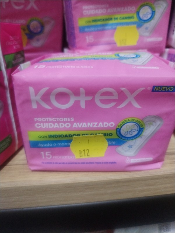 Kotex diario 15u