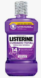 EN JUAGUE BUCAL LISTERINE 500ML.