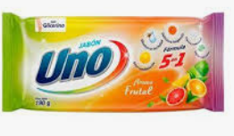 Jabon Uno Delicada-Limon-Frutal 5-1 190g