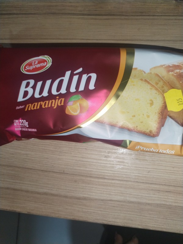 Budín sabor naranja  220 G