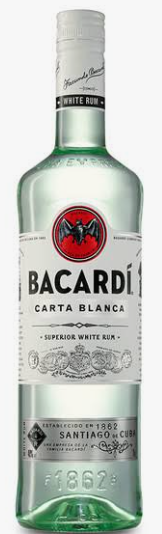 BACARDI CARTA BLANCA 980ML