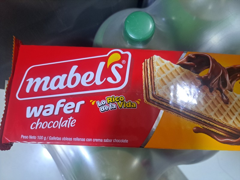 Wafer grande chocolate Mabel 100 g