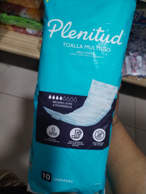 Plenitud toalla multiuso 10 u.